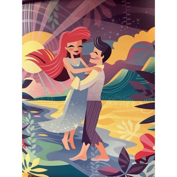 Loungefly Disney Little Mermaid Ariel Castle Backpack Sebastian Flounder Scuttle main image 4